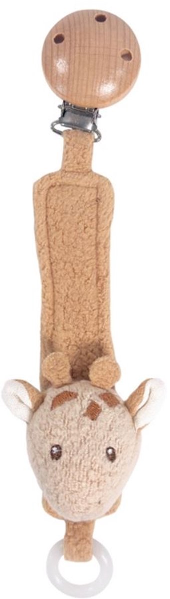 Egmont Toys knuffel speenketting giraf Leonie 20 cm baby.