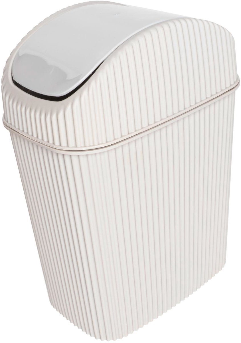 Alythia - Tafelafvalbak - Zwaaideksel 2,5 Liter - Beige