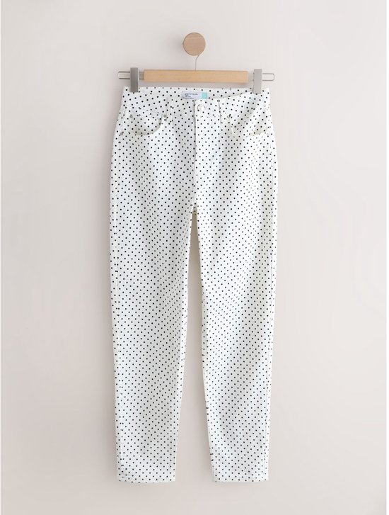Next - Dames - Rechte Mom jeans - Wit