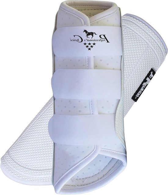 Paarden Hoefschoenen - Paardenbeschermers - Beenbescherming - Duurzaam Materiaal - Medium - Wit Paarden Hoefschoenen - Paardenbeschermers - Beenbescherming - Duurzaam Materiaal - Medium - Wit
