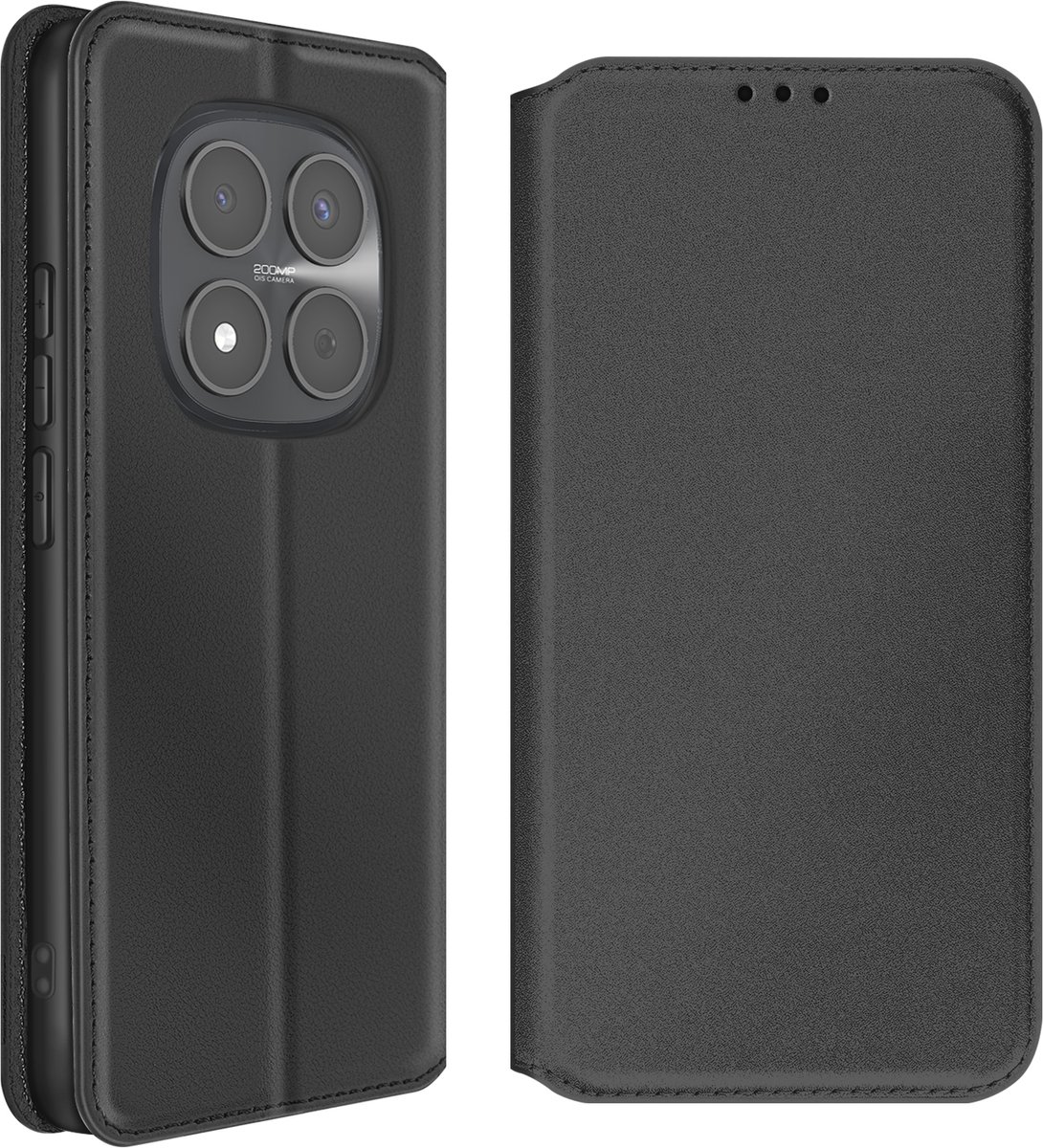 Avizar Foliohoes voor Redmi Note 15 Pro 5G met Kaarthouder en Standaardfunctie, Zwart