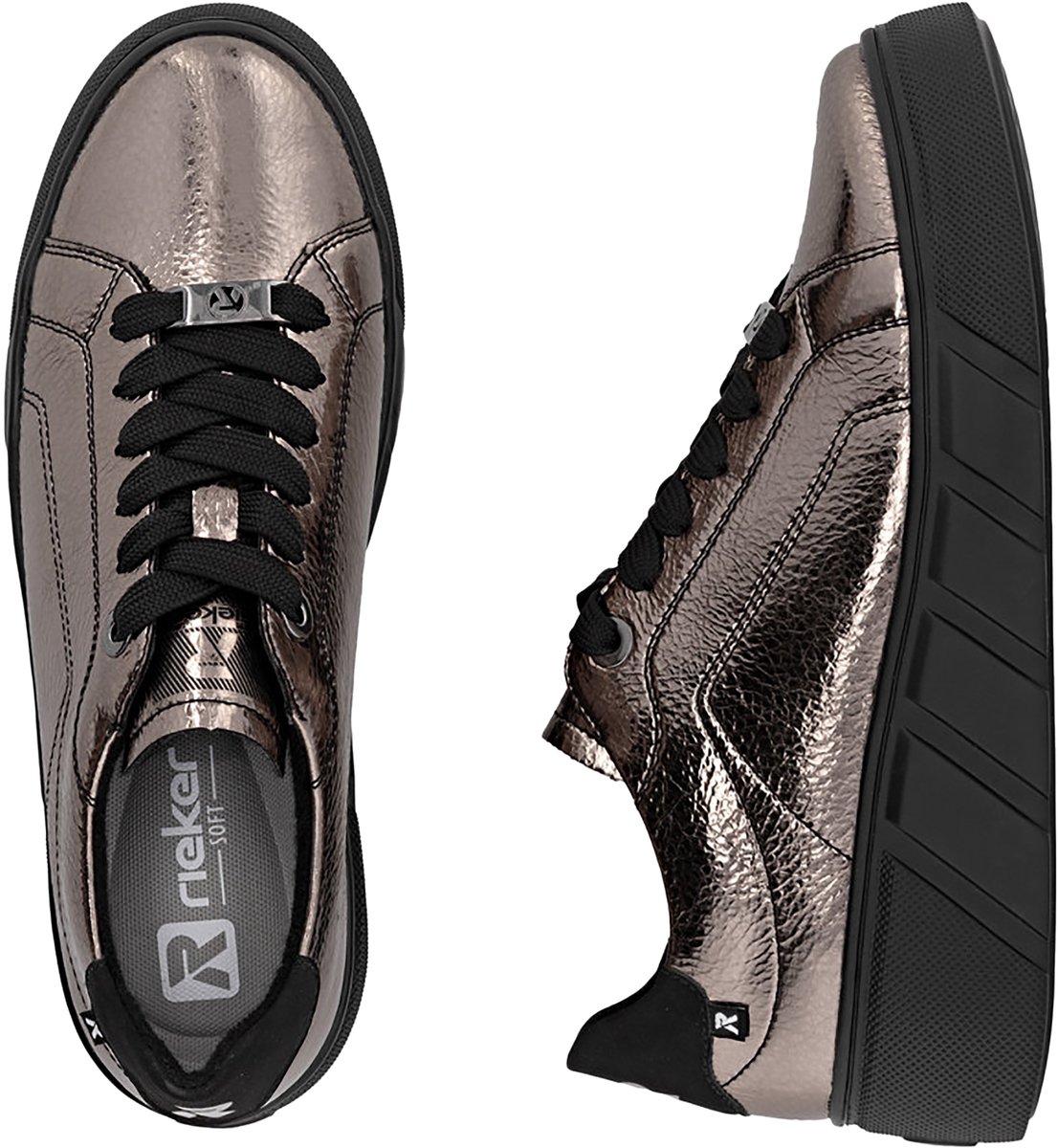Astor lage leren sneakers