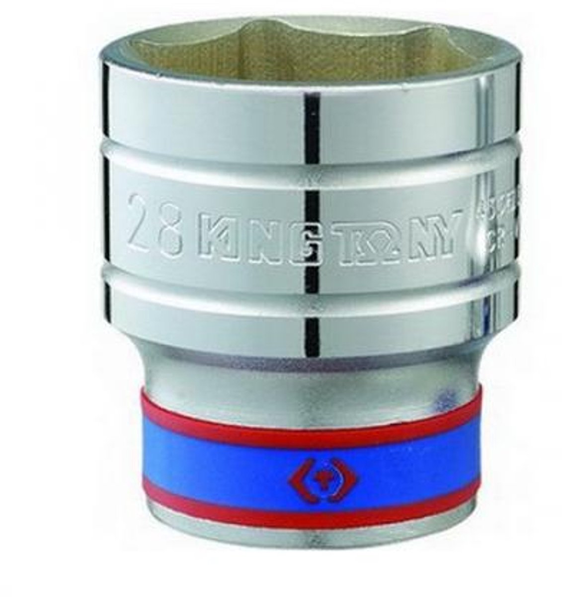 King Tony Serie - Korte Dopsleutel 6-kant - 1/2" - 8mm - Chromo Vanadium Staal