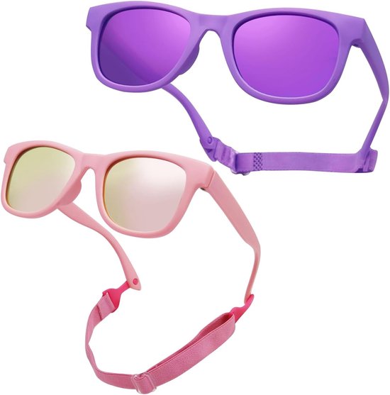 Kinder Zonnebril - Polarized Bril - Oogbescherming - UV400 Bescherming - 0-10 Jaar van Merkloos — afbeelding 2