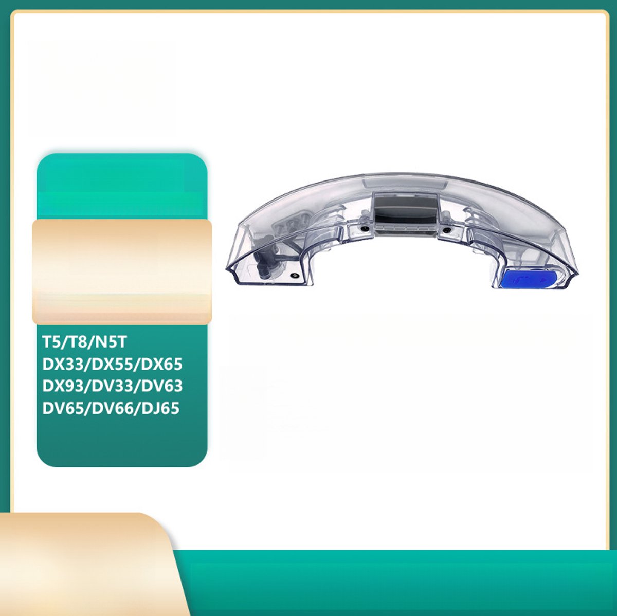 Geschikt voor Ecovacs T8 AIVI/MAX N8pro, accessoires voor stofzuigrobots, 1 watertank, geschikt voor T8 watertank