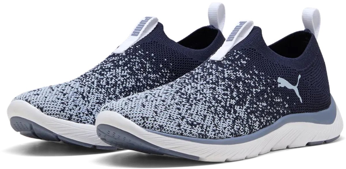 Puma Softride Premier Slip-On Knit Hardloopschoenen Dames 309834 18 /Greay Bont