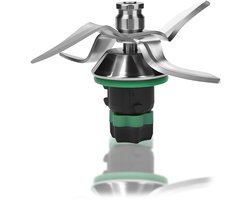 Vervangend Mes RVS Geschikt voor Thermomix TM7, TM6 & TM5 van MMOBIEL – Vervangend Mixmes voor Soepen, Smoothies, Deeg & Meer – Gelijkmatige Resultaten – Voor Thermomix Keukenmachines