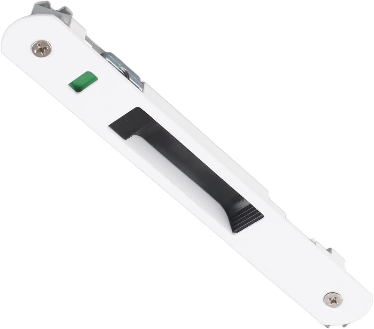 Schuifdeurslot, Roestvrijstalen Behuizing Glazen Schuifdeuren Raam Aan één Kant Haakslotvanger met Accessoires van Zinklegering Deursloten Hardware-fittingen
