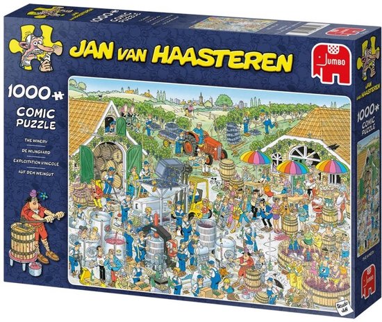 Jan van Haasteren - De Wijngaard - 1000 stukjes puzzel - Legpuzzel