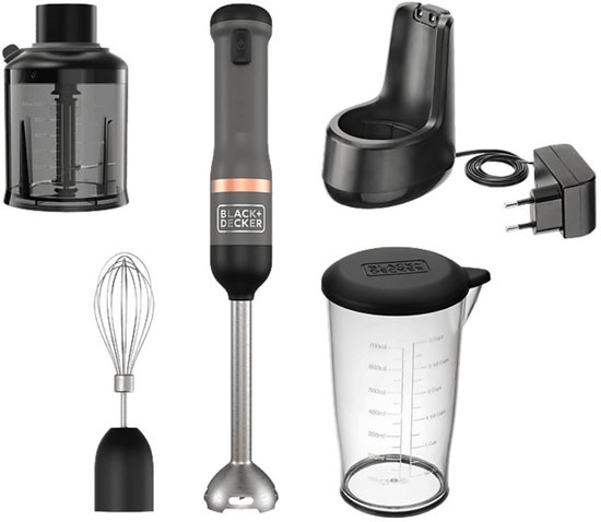 Black&Decker - KitchenWand Draadloze Accu Staafmixer - ‎BCKM1013KG-QW van Merkloos — afbeelding 4