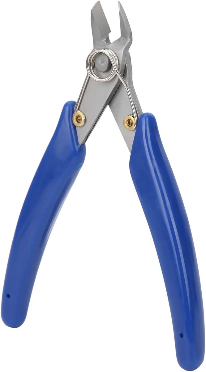 Diagonale Tang - Draadknipper Kniptang - Precisie Knipwerk - Antislip Handvat - 20 cm Lengte - Zwart Handvat