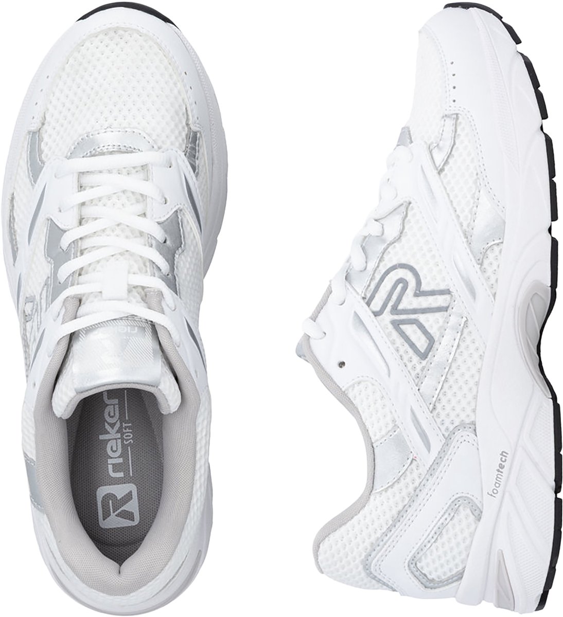 Sneakers met veters