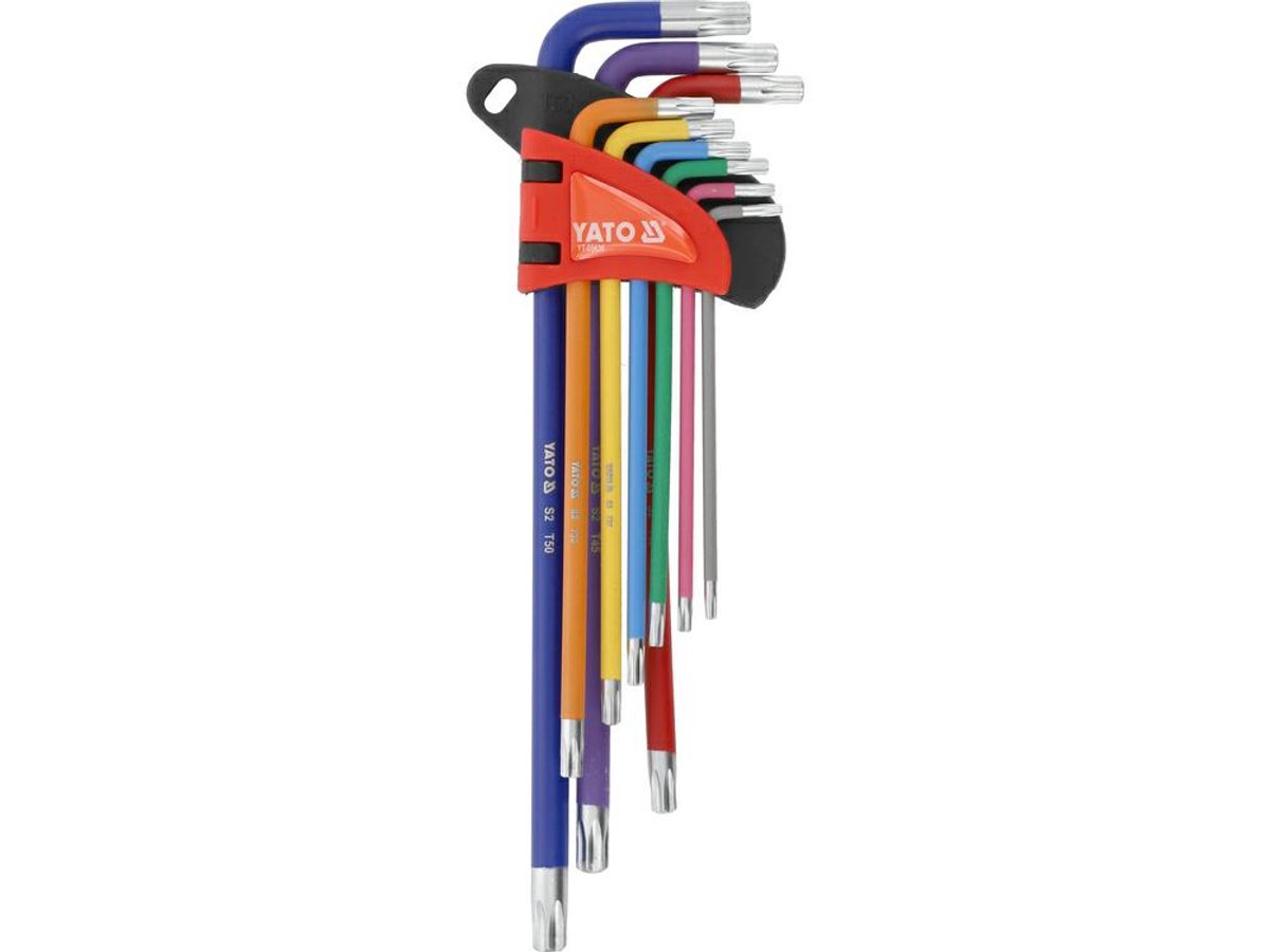 Yato Torx TR Sleutelset T10-T50, 9 Delig