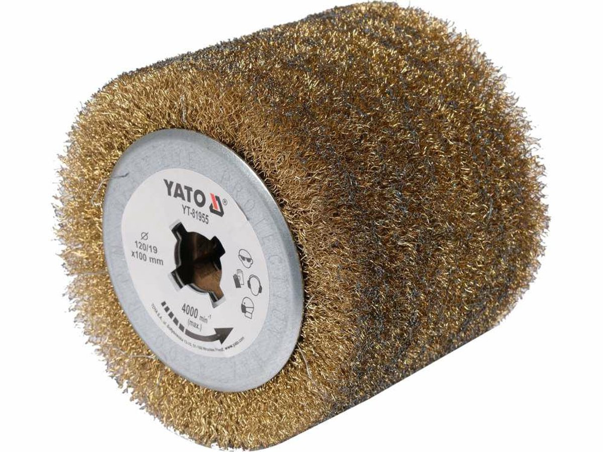 Yato YT-81955 - Borstel voor Satineermachines - Staalborstel