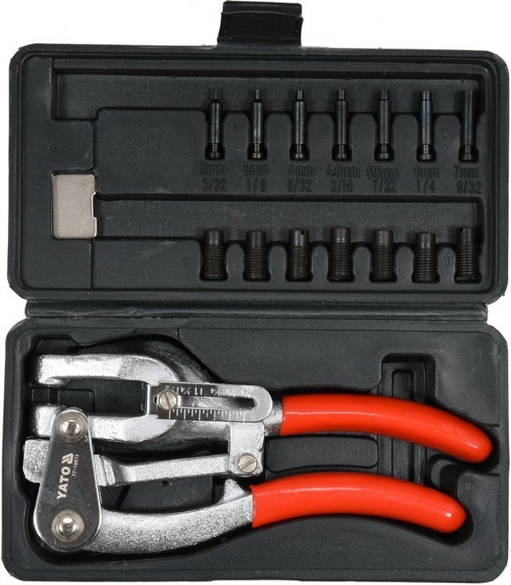 YATO YT-18973 - Handmatige Plaatpons - Voor metaalplaat