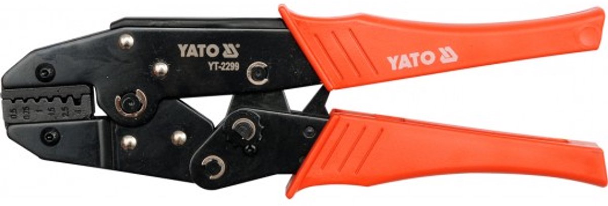 Yato YT-2299 Serie - Connector Krimptang - 0,5-4 mm² - Mechanisme Zapadkowy