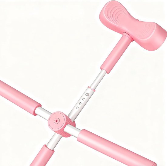 Yoga Correctie Stang - Lichaam Uitlijning - Rug Oefeningen - Draagbare Trainingshulp - 78cm Lengte - Roze — afbeelding 5