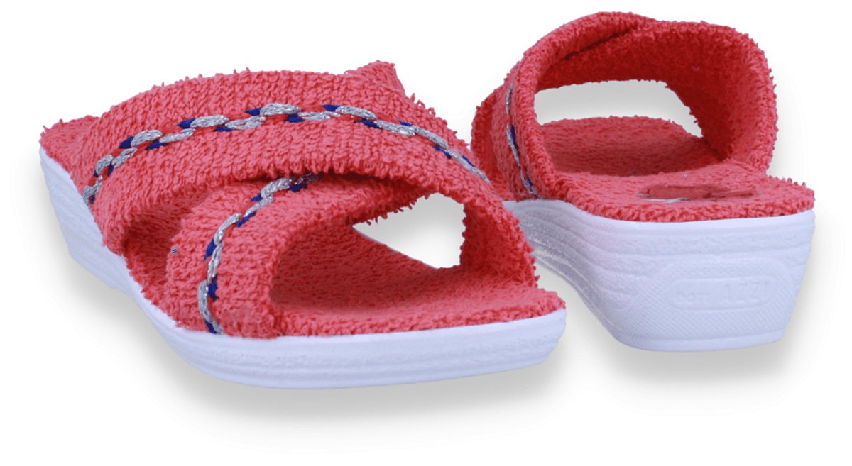 Patrizia Dames Pantoffel Koraal | Rood | Maat: 36