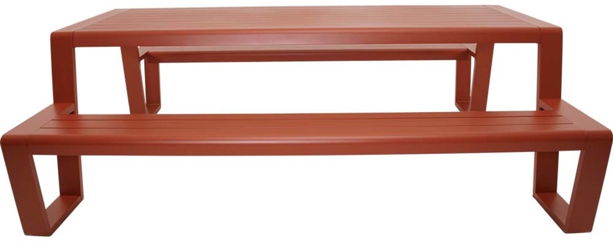 Lesli Living Picknickset Estilo - Rood - 220x183x74cm