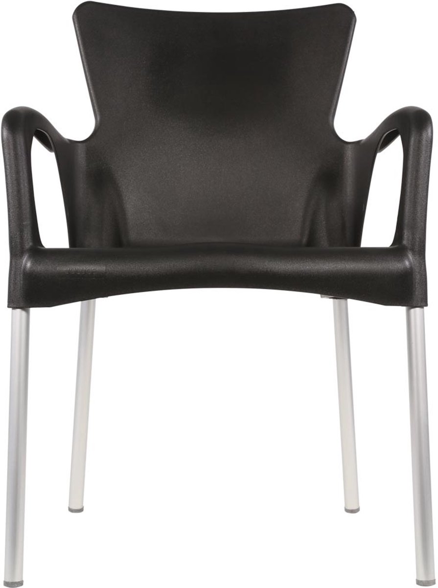 Lesli Living Bistrostoel Bella - Zwart - 52x55x85cm