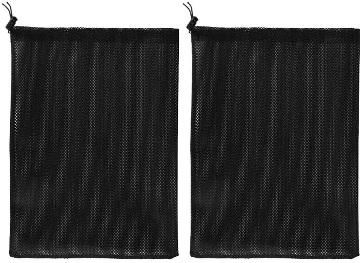 Dailygoods- Pompfilter - 2-delige set - Zwarte Pompfilter-Netzak - Huishoudelijke Waterpompfilter - Sterk en Duurzaam - 41 x 31 cm - Filterzak