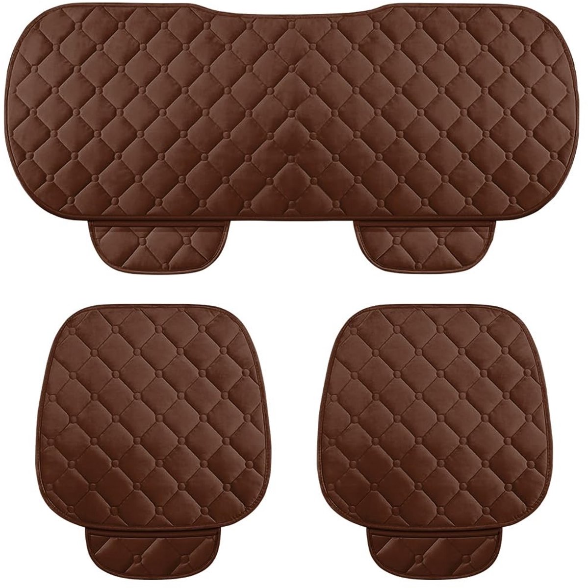 Dailygoods- Stoelhoes Universeel - Autostoelbeschermer - Antislip - Waterdicht - Zacht Comfort - Hoge Kwaliteit Wollen Stof - Autostoelhoes