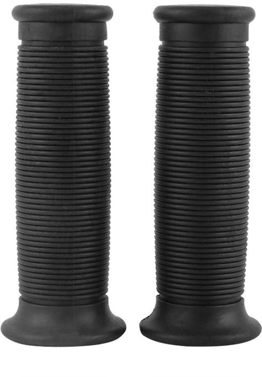 Dailygoods- Stuurgrepen antislip - Handgrepen rubber - Universele motorfiets-stuurgrepen - 22 mm/25 mm - Zwart - Corrosiebestendig