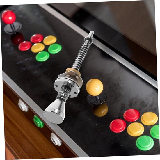 Flipperkast Hendel - Spel Bediening - Verbeterde Spelervaring - Precisie Alloy Constructie - 16.8 cm Lengte - Zilver — afbeelding 3
