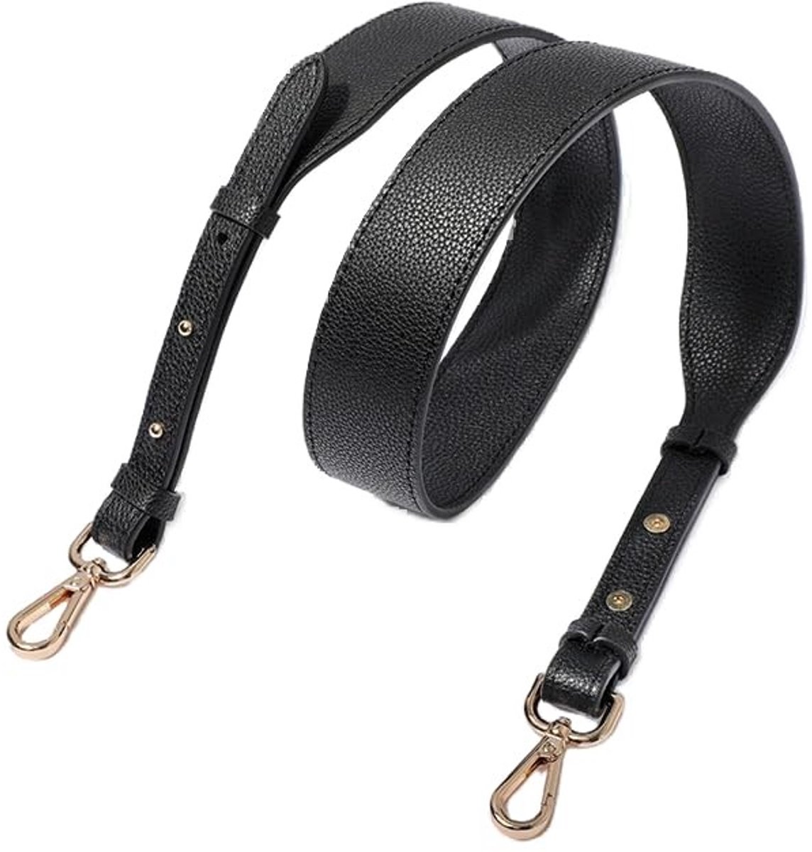Dailygoods- Tasriem Verstelbaar 106-110 cm - Leren Schouderband - Vervangende Tasriem - Draagriem voor Handtas - Comfortabel - Hoogwaardige Kwaliteit - Schouderriem