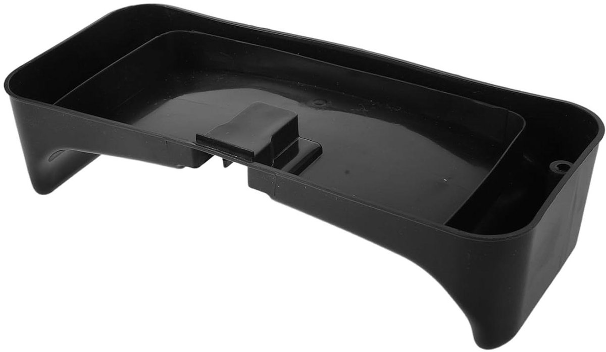 Condensaat Opvangbak - Lekbak Koelkast - Apparaat Onderhoud - Geluidsreducerend Ontwerp - 23 x 10 x 5 cm - Zwart