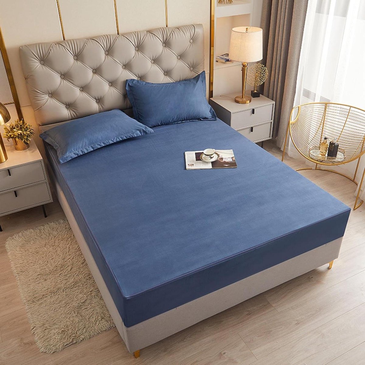 Matrasbeschermer met rits - Matrashoes waterdicht - Matras beschermen - Ademend en hypoall