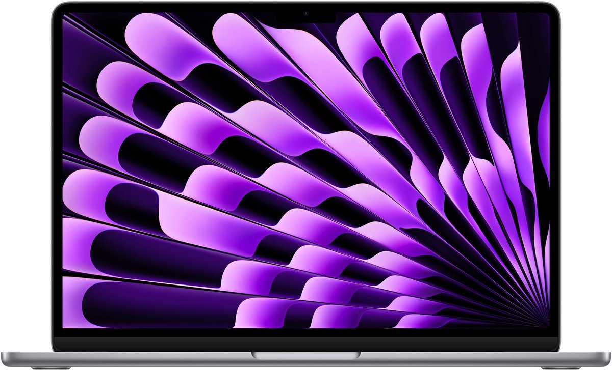 MacBook Air 13" 2024 M3 4,1 GHz 16 GB 256 GB SSD Spacegrijs