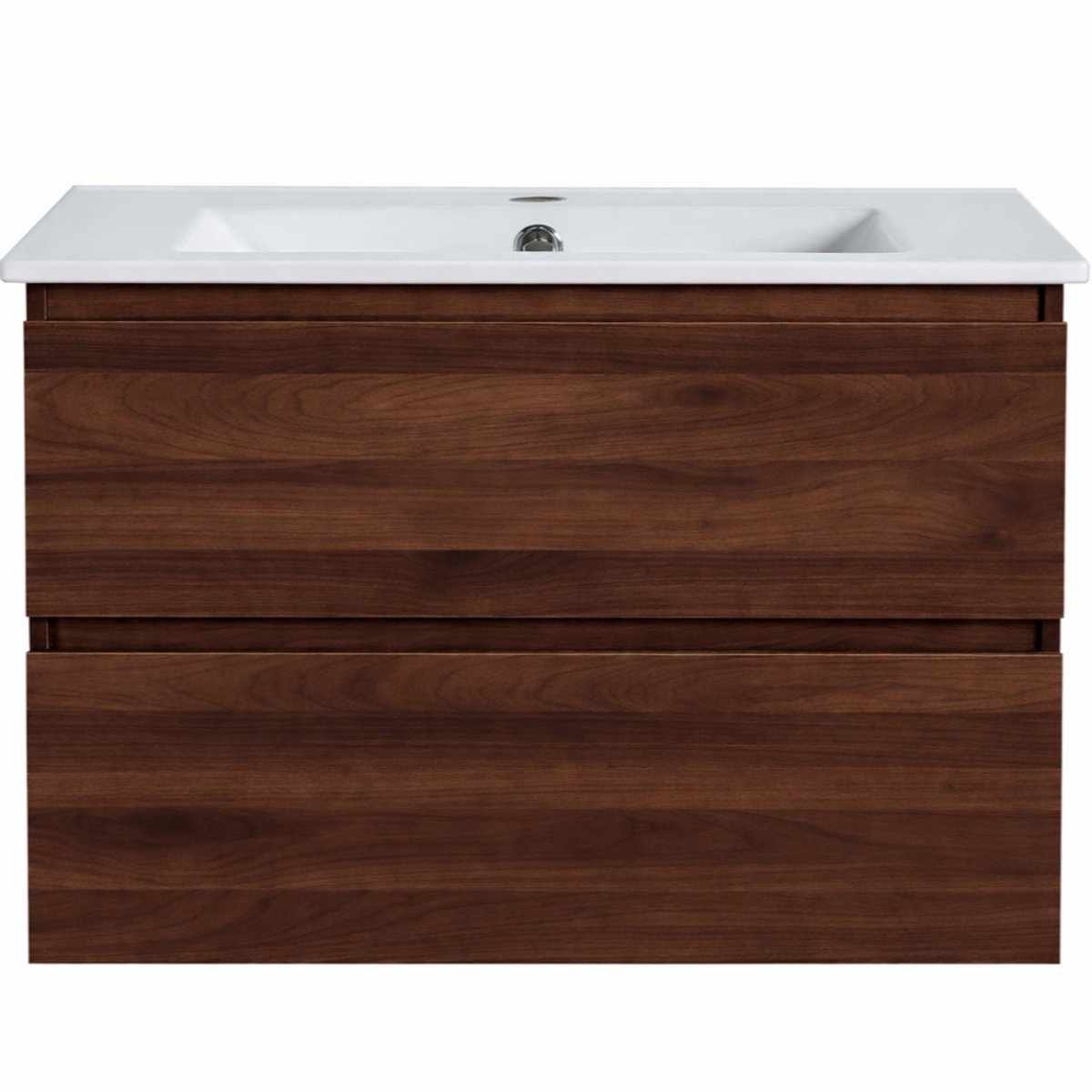 LINEA UNO - Kode 100 - Walnoot - Badmeubel - - 301682