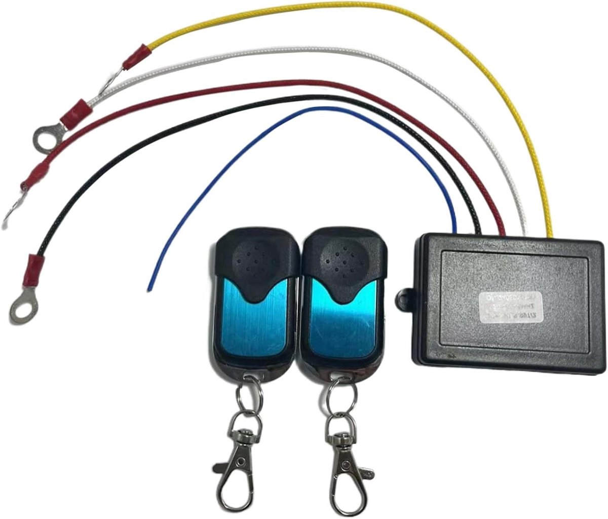 Draadloze Lier Controller - Afstandsbediening Lier - Terreinvoertuig Bediening - Lange Afstand Bediening - 11 cm Pakket - Meerkleurig