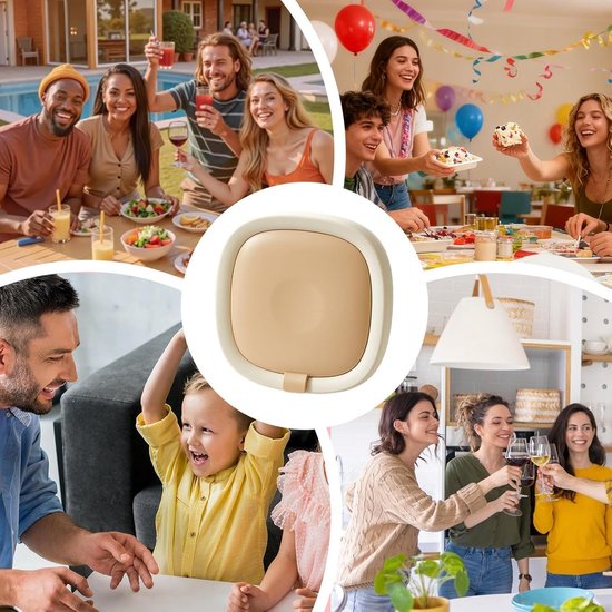 Apparaat Om IJs Te Rollen - IJsmachine Plaat - Desserts Maken - Roestvrij Staal - 23 cm - Geel — afbeelding 5