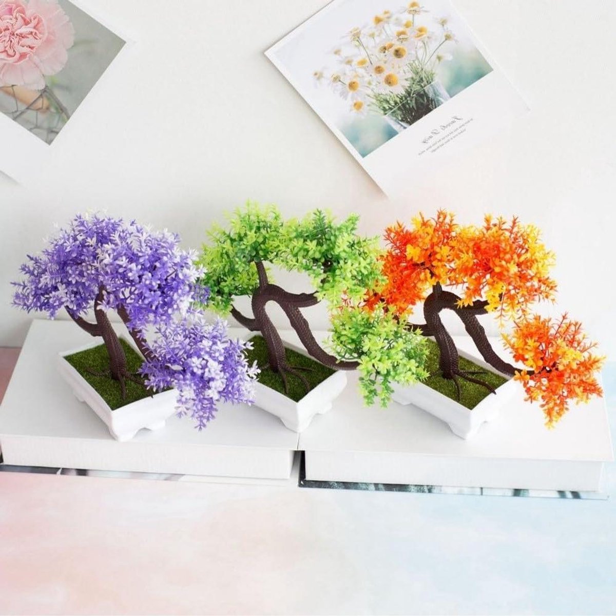 Kunstmatige Bonsai Plant - Faux Boom Nep Plant - Decoratie Thuis - Handgemaakt Realisme - 
