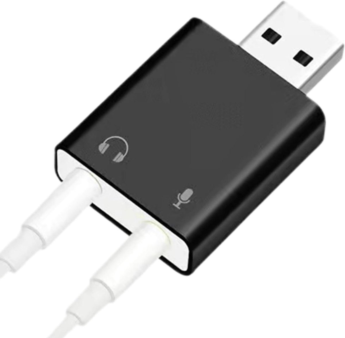 USB Geluidskaart Adapter - Externe Audio Interface - Verbeteren Geluidskwaliteit - 7.1 Kanaals Digitaal
