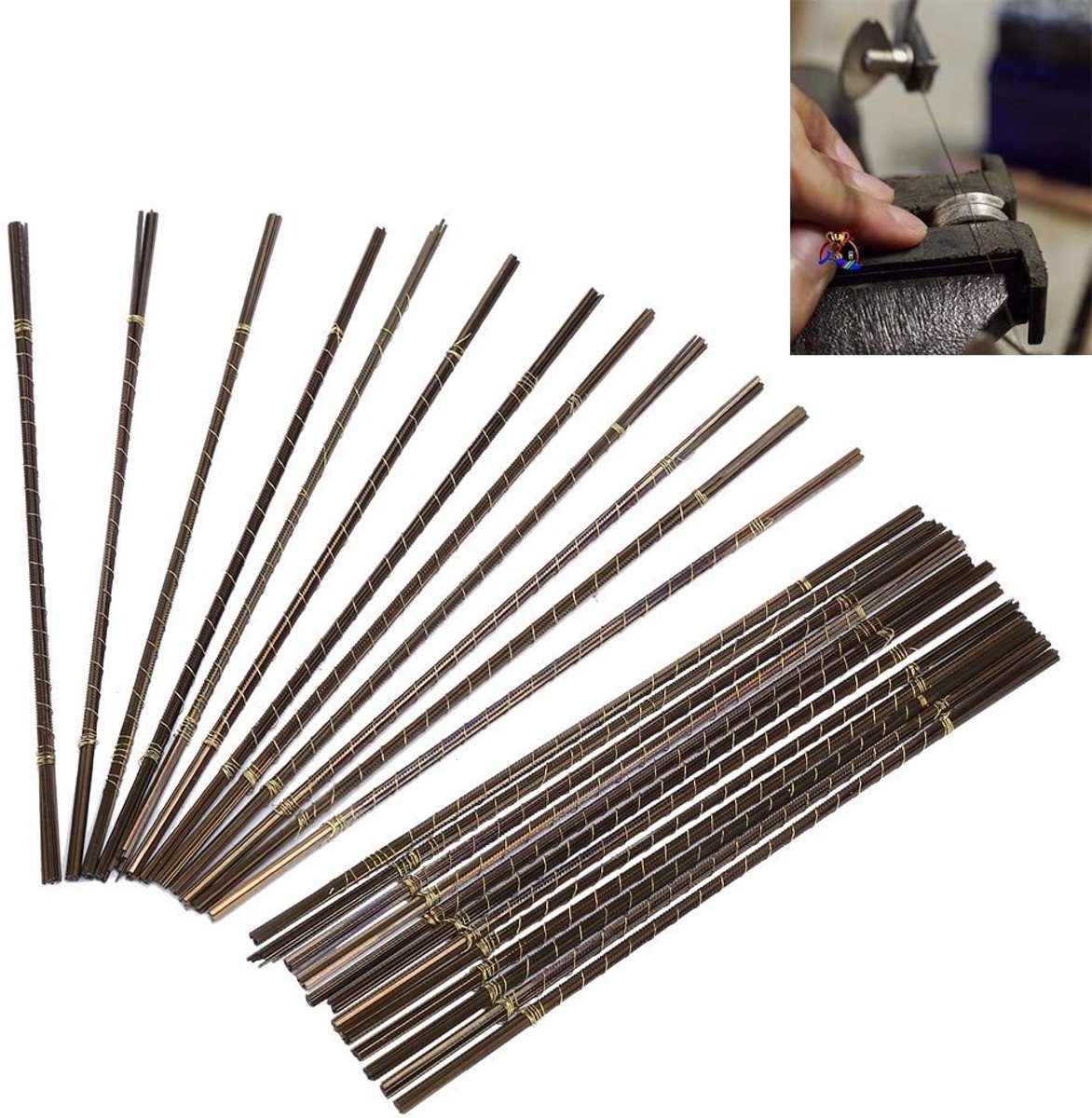 Dailygoods- Zaagblad 144 Stuks - Hoogwaardige Koolstofstaal - Multifunctioneel Mes - Veilig Opslagdoos - Betere Mesaccessoires - Eenvoudig in Gebruik - Zaag