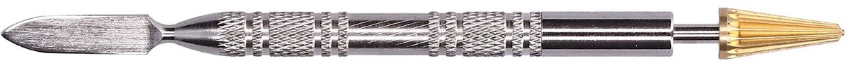 Dailygoods- Randverfroller Roestwerend - Roestvrij Stalen Oliepen - Lijmstift - Duurzaam - Ingebouwde Lagere - Lange Levensduur - Leerafwerkingspen