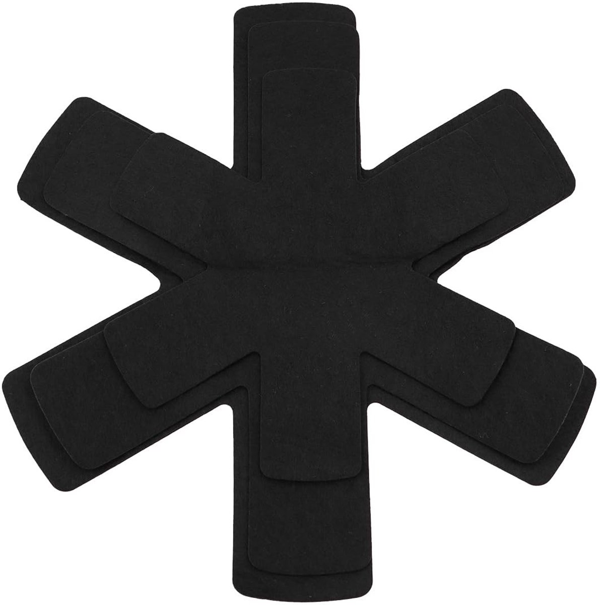 Verstelbare Viltmatten - Dailygoods- Stapelpannenbescherming 3 stuks