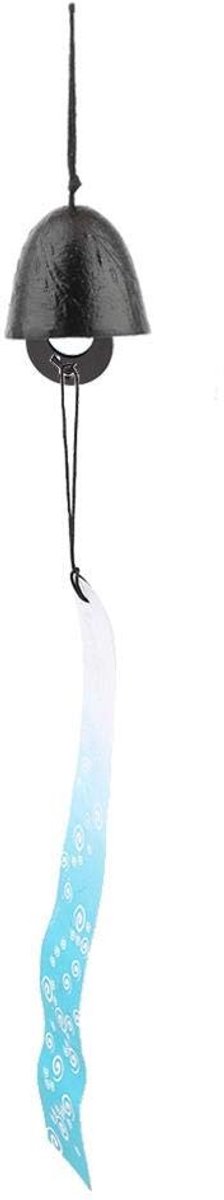 Dailygoods- Windgong met melodieus geluid - Japanse Furin - Gietijzer - Decoratie voor tuin/balkon - Inclusief ophangkoord - Elegante afwerking - Windbel