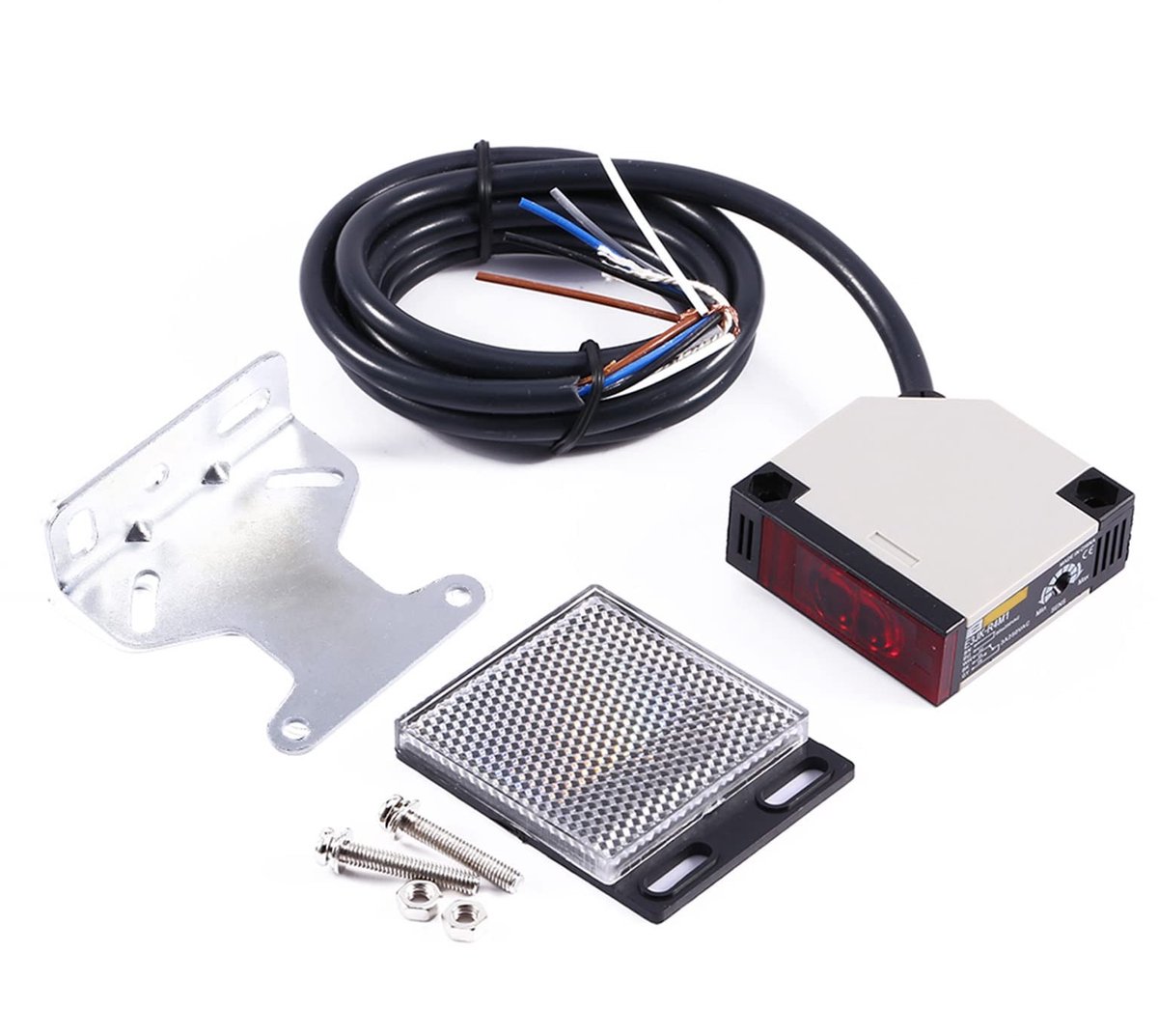 Dailygoods- Lichtsluis 90-250V 3A - Sensor/Schakelaar - Spiegelreflectie - Optische Schakelaar - Hoge Betrouwbaarheid - Antistoringstechnologie - Foto-elektrische Schakelaar