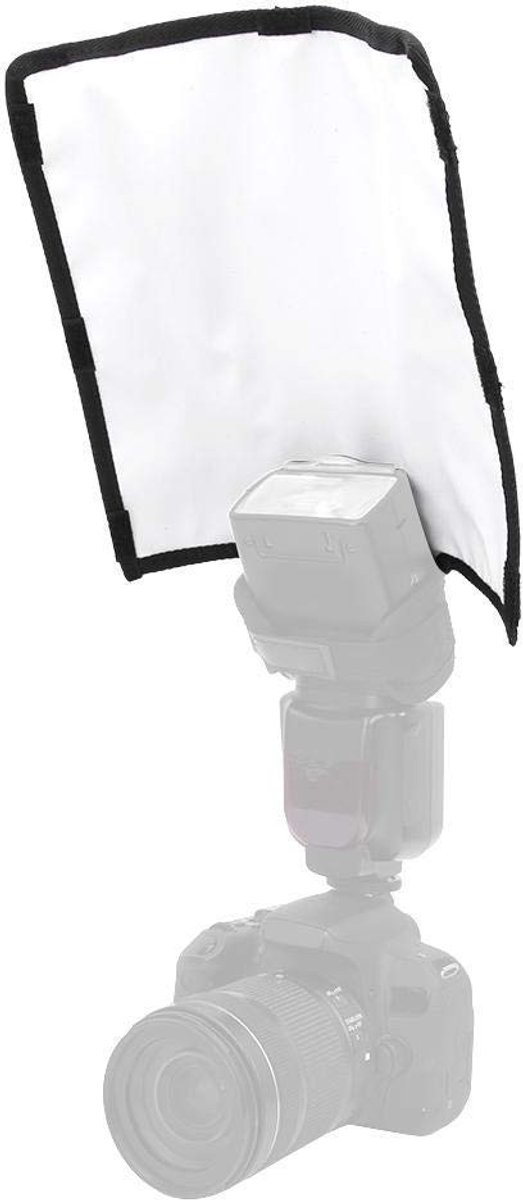 Dailygoods- Softbox Opvouwbaar - Flash Diffuser - Fotografie Reflector - Lichtgewicht - Compact - Versterkt Licht - Lichtdiffuser