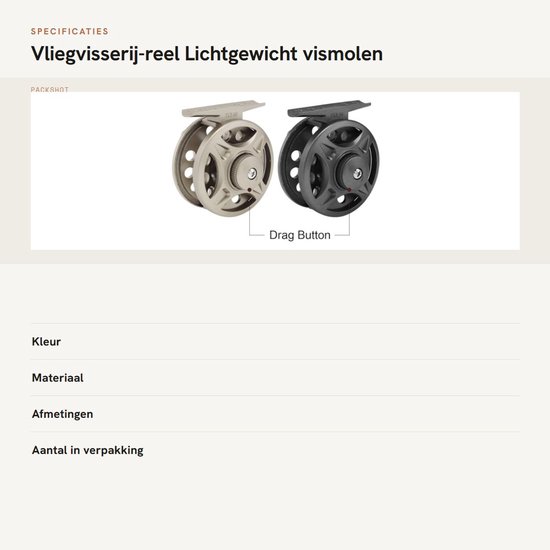 Krachtige en Lichtgewicht Vliegvisserij Molens voor Zoet- en Zoutwater, Perfect voor IJsvissen en Spinning — afbeelding 3