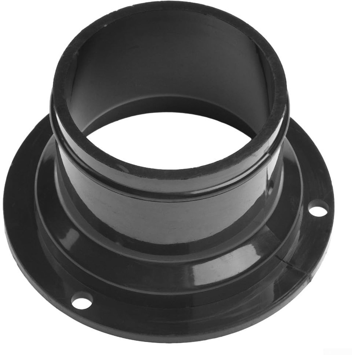 Dailygoods- Kanaalaansluitflens 50 mm - Rechte Buisflens - Ventilatiekanaal - Afzuigkap - Wandmontage - Hoogwaardig ABS