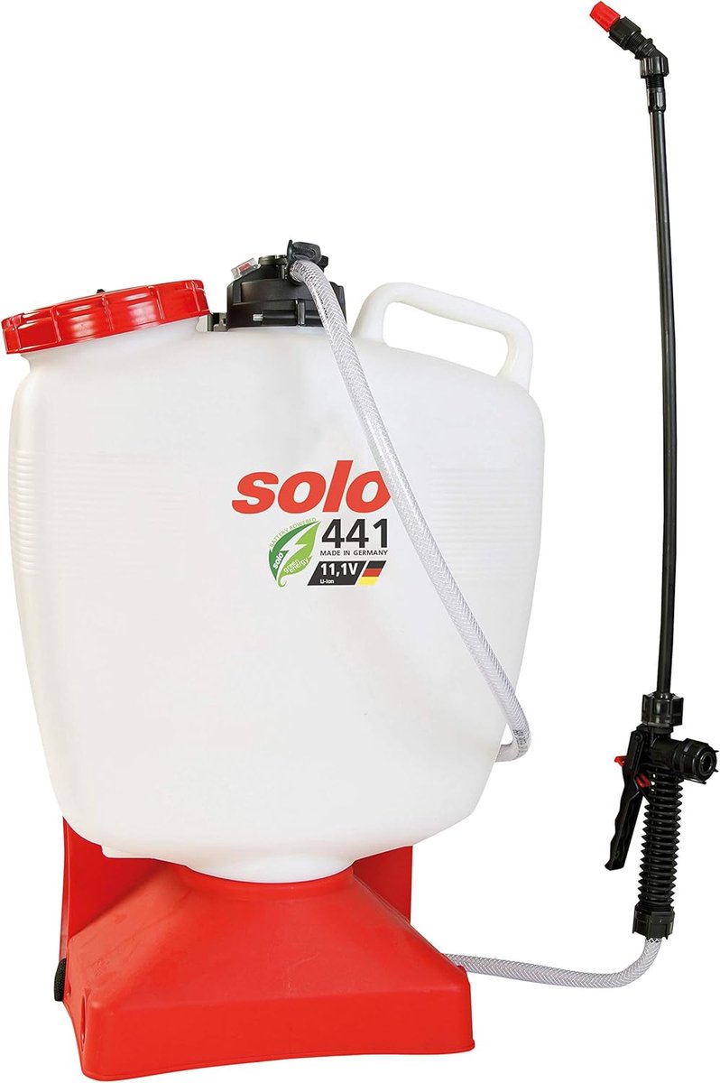 Accu Rugspuit - Drukspuit - Planten Verzorgen - Lichtgewicht Ontwerp - 16 Liter - Wit