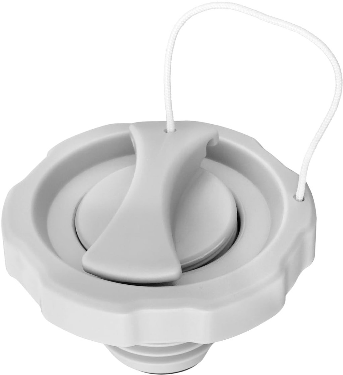 Dailygoods- Luchtklepdop Kunststof - Ventieldop voor Lay-Z-Spa - Vervangende Klepdop - Waterbestendig - Eenvoudige Installatie - Externe Afmetingen 57x34mm