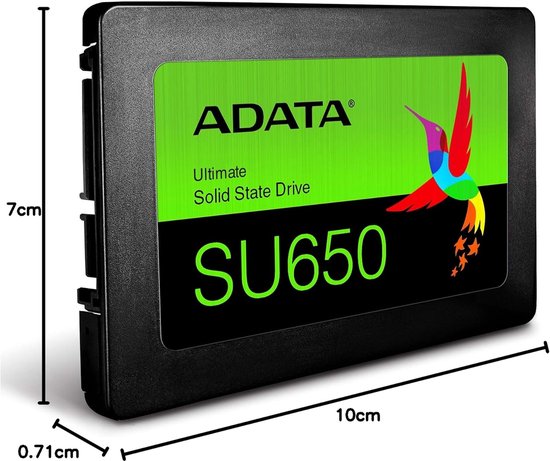 Interne SSD - Solid State Drive - PC Upgrade - 3D NAND Flash - 240GB - zwart — afbeelding 3