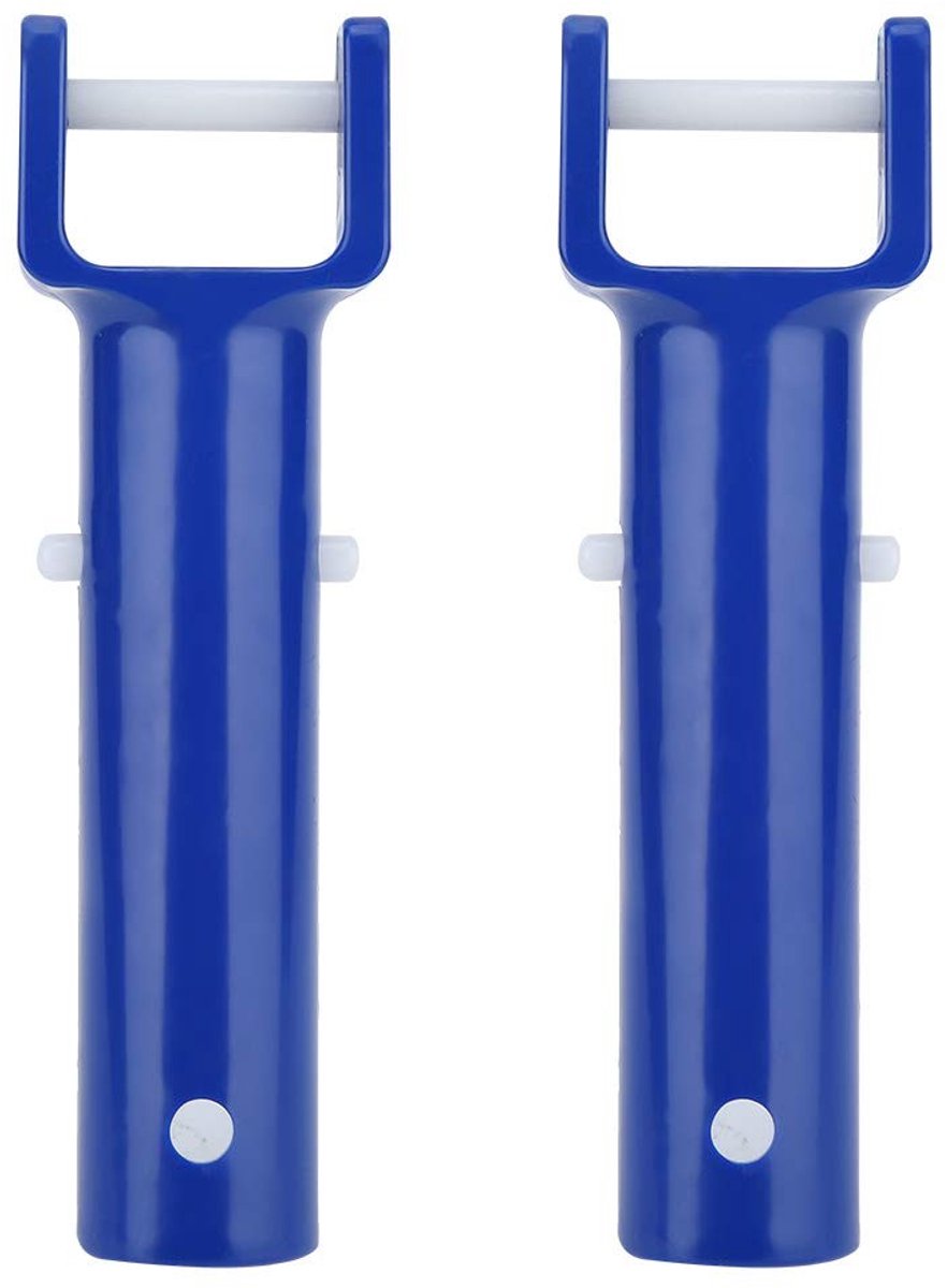 Dailygoods- Stofzuigerhandvat Vervangend - Zwembadaccessoires - Handgreep met Clip - Universeel Compatibel - ABS-kunststof - 14,5 x 5 cm - Zwembadstofzuiger