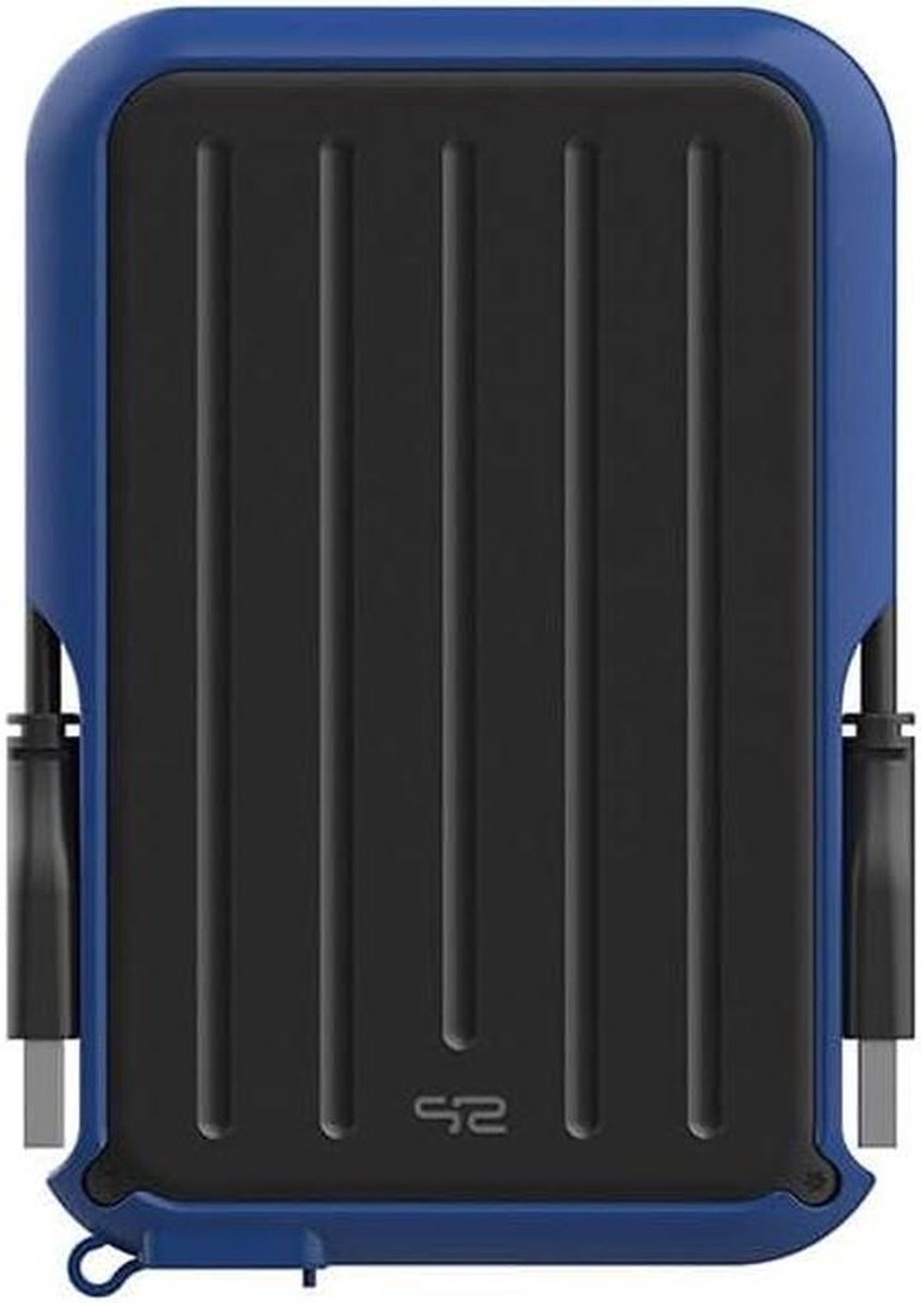Externe Harde Schijf - Opslagstation - Bestanden Opslaan - IPX4 Waterbestendig - 4TB - Blauw